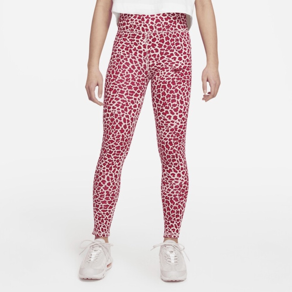 Nike Sportswear Favorites Big Kids' (Girls') Printed Leggings